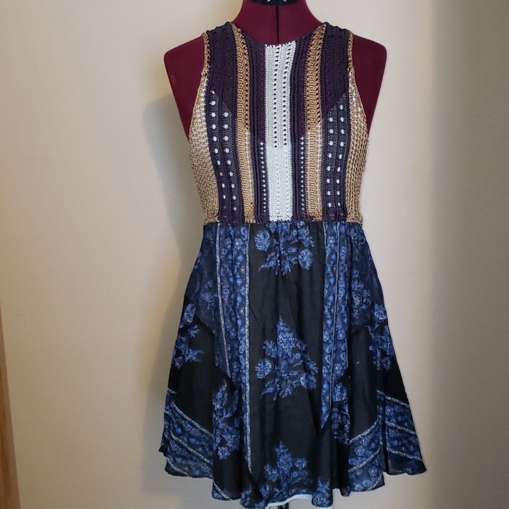 Blue dress